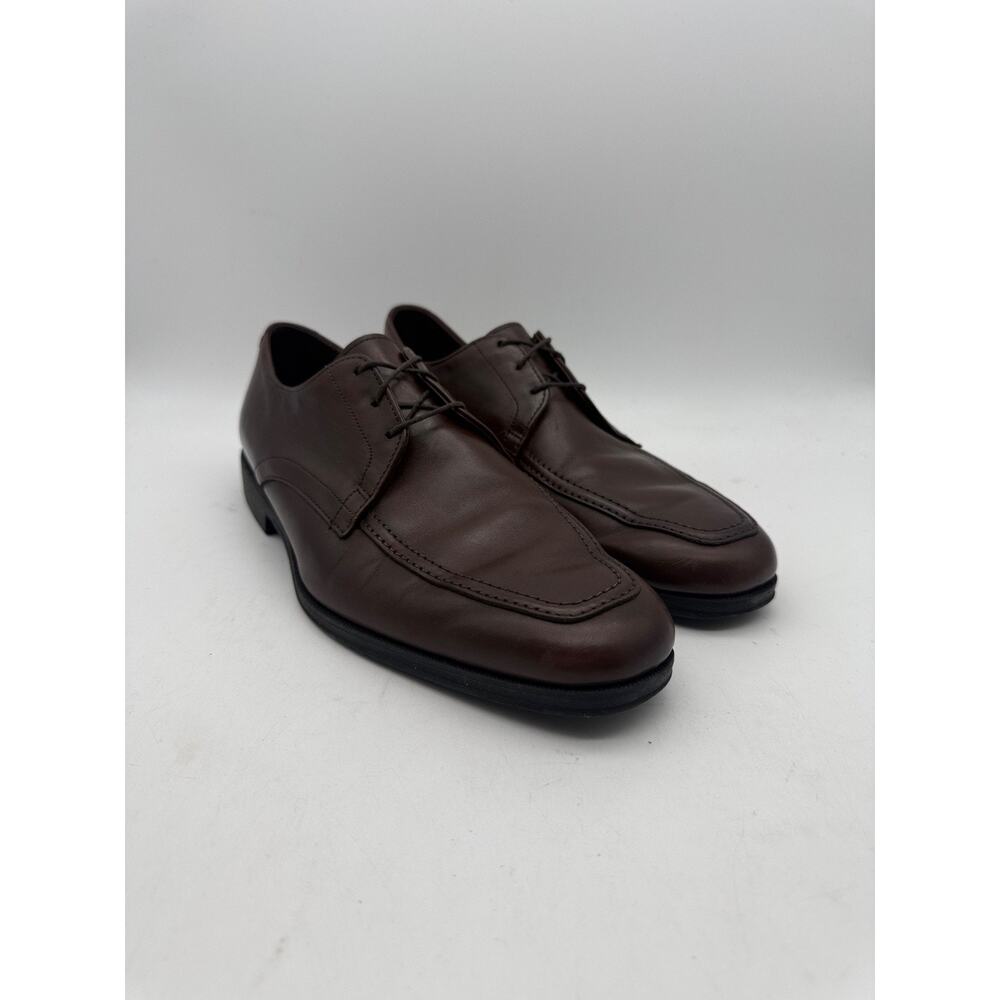 EUC Allen Edmonds AE Men 8.5 D M US Tribeca Brown Oxfords Brown Leather